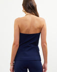 Navy Strapless Verona Top