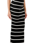 Stripe Damon Skirt