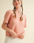 Light Coral Celine Cardigan