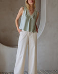 Sage Marianna Lace Cami