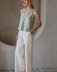 Sage Marianna Lace Cami