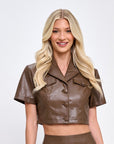 Brown Effect Jacket