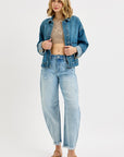 Medium Oversized Cargo Jackets