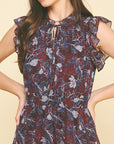 Deep Wine Tori Dress