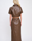Brown Effect Jacket