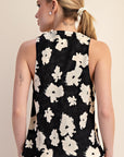 Silky Black Jayna Top