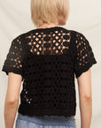 Black Lovely Sweater Top