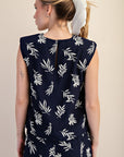 Navy Layna Top
