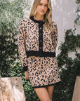 Leopard Arianne Cardigan