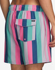 Flamingo 16 Inch Resort Elastic Short