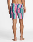 Flamingo 16 Inch Resort Elastic Short
