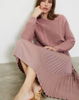Ash Rose Long Sleeve Pullover Sweater
