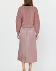 Ash Rose Long Sleeve Pullover Sweater