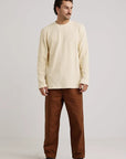 Natural Waffle Knit