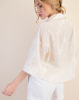 Ivory Emory Button Up