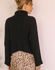 Black Turtle Neck Sweater