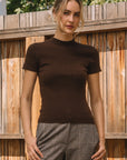Dark Chocolate Gracie Top