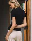 Black Gracie Top