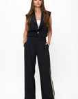 Black Cream The Phoenix Two Piece Power Pants