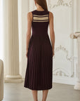 Burgundy Hannah Dress