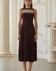 Burgundy Hannah Dress