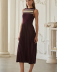 Burgundy Hannah Dress