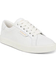 Ethyl White Leather Sneaker