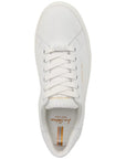 Ethyl White Leather Sneaker