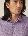 Lavender Sky Canopy SS Movement Monterrey Shirt