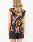 Sandra Floral Blouse