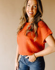 Coral Knit Alice Top
