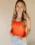 Coral Paula Tank
