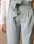 Blue Wide Oasis Pants