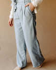 Blue Wide Oasis Pants