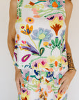 Ivory Floral Veronica Tank