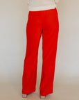 Red Wide Leg Serena Pants