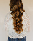 Macrame Airy Openwork Sweater
