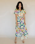 Ivory Floral Veronica Dress