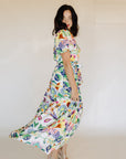 Ivory Floral Veronica Dress