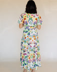Ivory Floral Veronica Dress