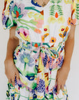 Ivory Floral Veronica Dress