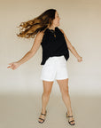 Black Taelor Top