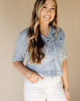 Vintage Cloud Heather Top
