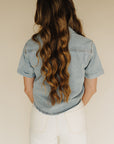Midtown Blue Barnes Top