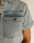 Midtown Blue Barnes Top