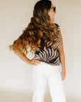 Mesa Palm Charisma Dolman Mesh Tee