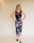 Night Combo - Boardwalk Sunset Mesh Maxi