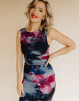 Night Combo - Boardwalk Sunset Mesh Maxi