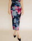 Night Combo - Boardwalk Sunset Mesh Maxi