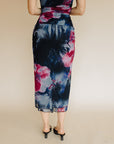Night Combo - Boardwalk Sunset Mesh Maxi
